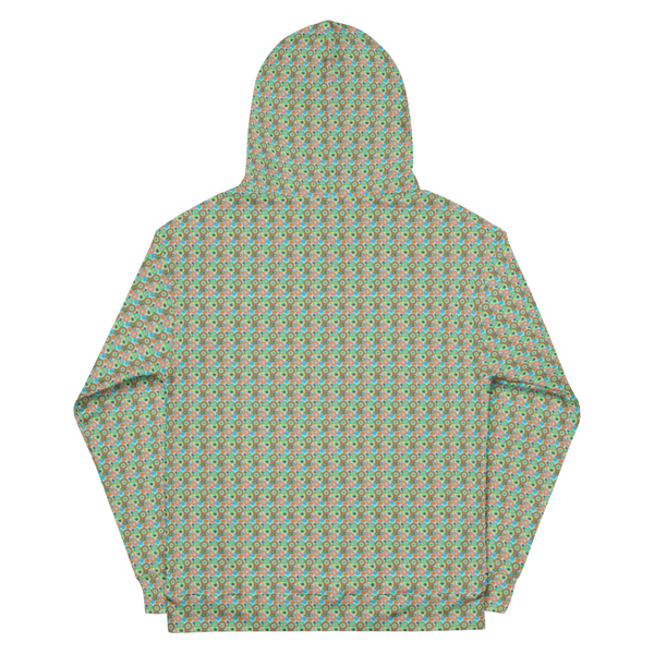 Louis Vuitton Orange And Turquoise Gradient Pullover Hooded