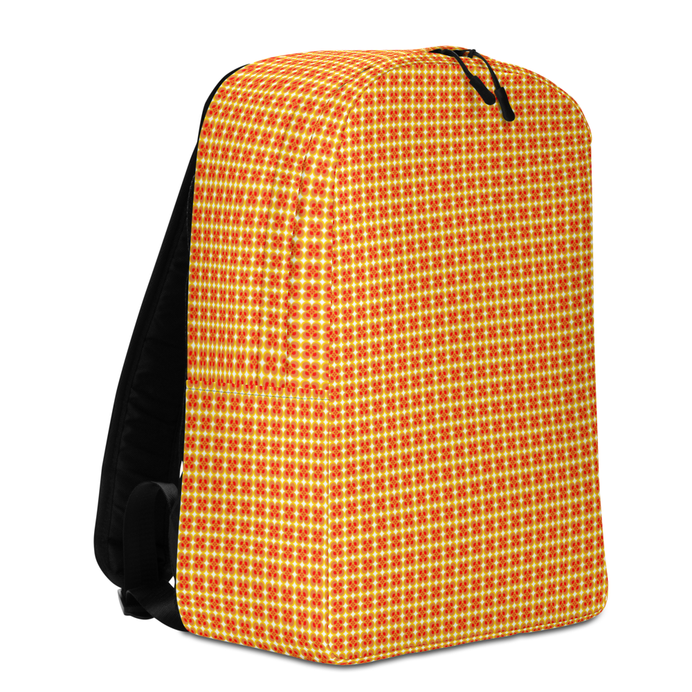Flower Pattern Minimalist Backpack