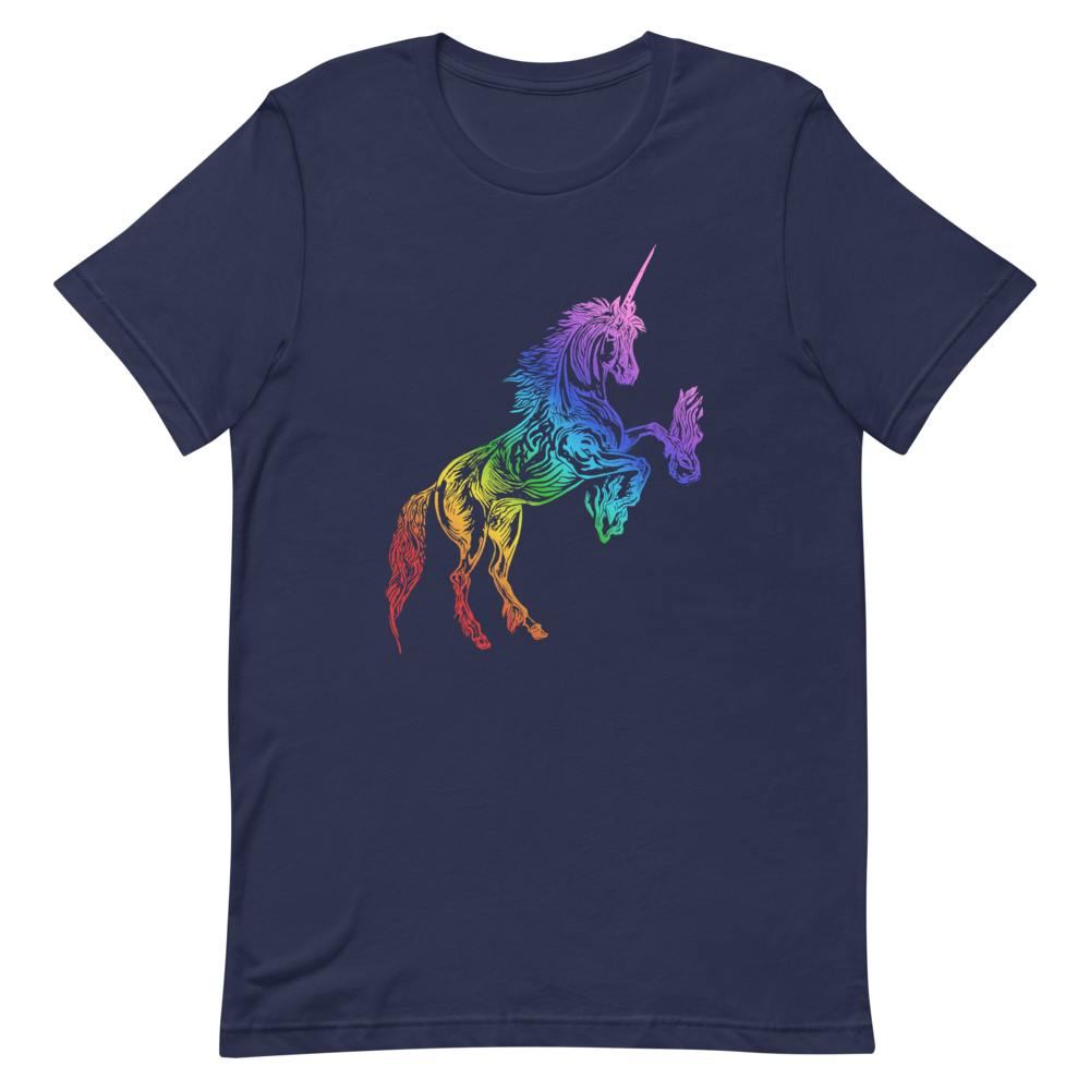 Rainbow Unicorn tee
