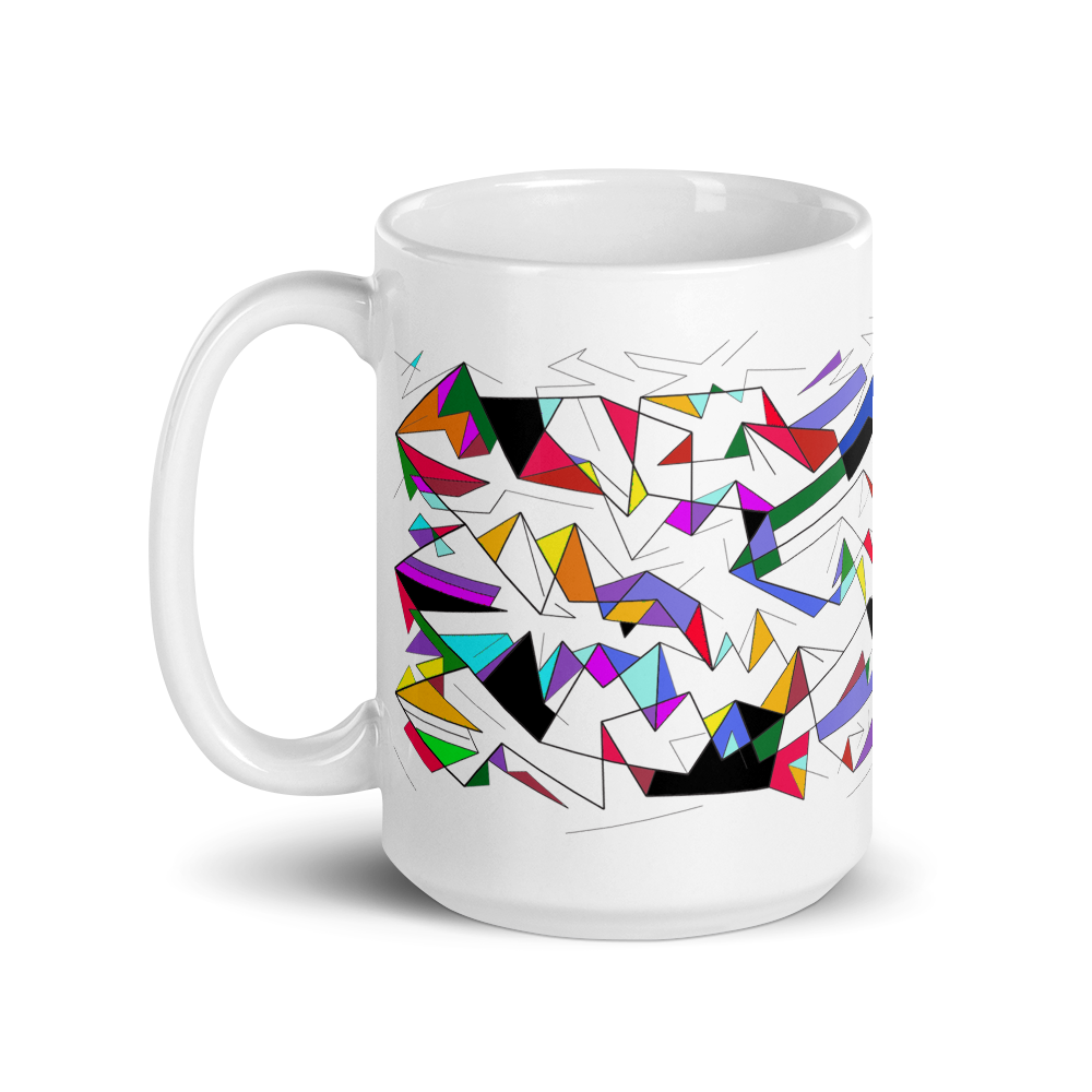 Geo 3 Colorful Mug